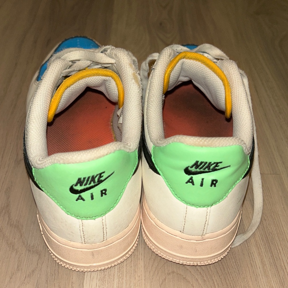 Nike Air Force 1 '07 Sail Tennis Shoes Women's Sz 9.5 DJ5933-100 Athletic - Picture 4 of 10